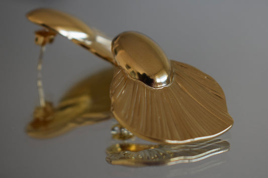 Livaxx Leaf Earring Gold